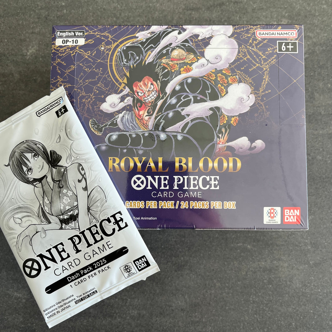 One Piece OP10 - Royal Blood - Booster Box (OBS inkl. Dash Pack 2025)
