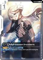 ST01-014 - Unforeseen Incident - Heroic Beginnings - Gundam Card Game