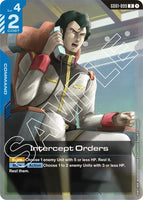 GD01-099 - Intercept Orders - Newtype Rising - Gundam Card Game