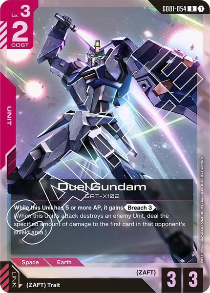 GD01-054 - Duel Gundam - Newtype Rising - Gundam Card Game