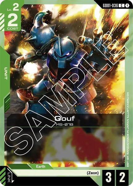 GD01-036 - Gouf - Newtype Rising - Gundam Card Game