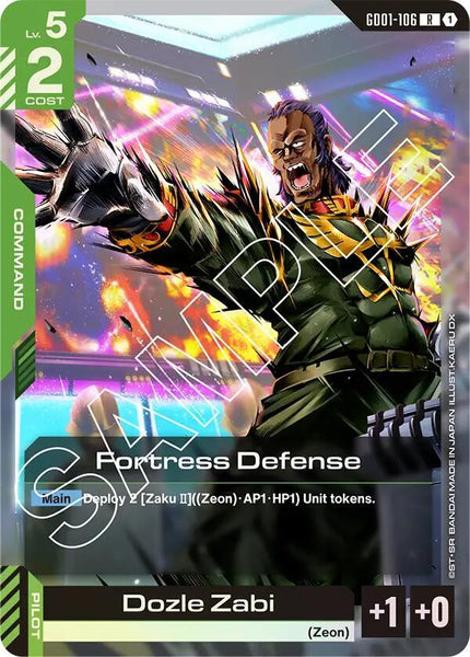 GD01-106 - Fortress Defense - Newtype Rising - Gundam Card Game