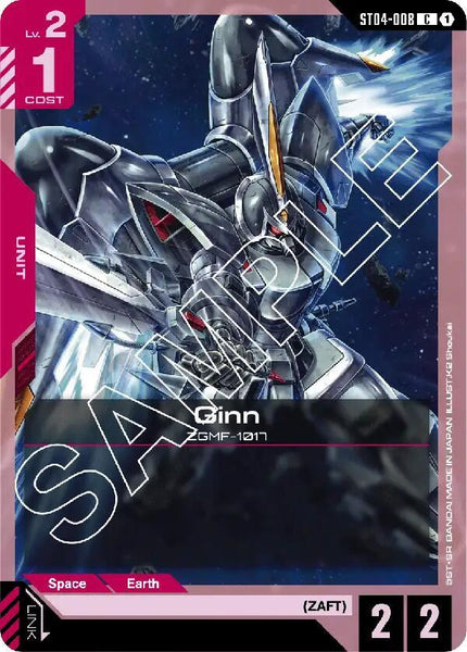 ST04-008 - Ginn - Seed Strike - Gundam Card Game