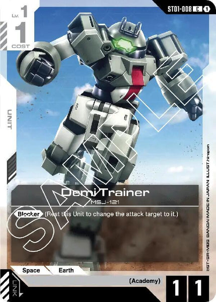 ST01-008 - Demi Trainer - Heroic Beginnings - Gundam Card Game