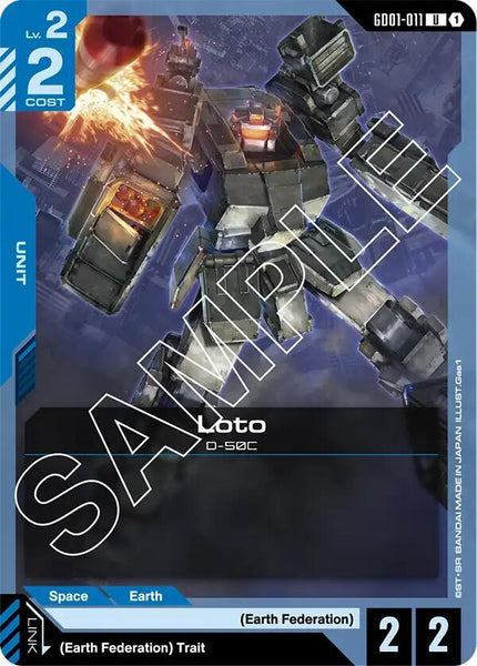 GD01-011 - Loto - Newtype Rising - Gundam Card Game