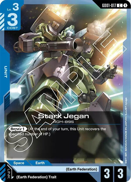 GD01-017 - Stark Jegan - Newtype Rising - Gundam Card Game