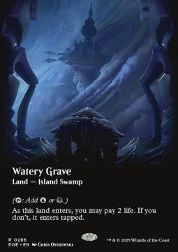 Watery Grave (full art - foil) - Magic: The Gathering - Edge of Eternities