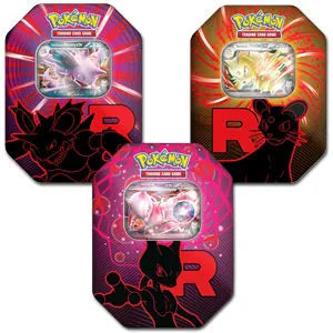 Team Rocket Pokémon Tins FORUDBESTILLING