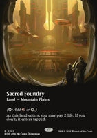 Sacred Foundry (full art) - Magic: The Gathering - Edge of Eternities