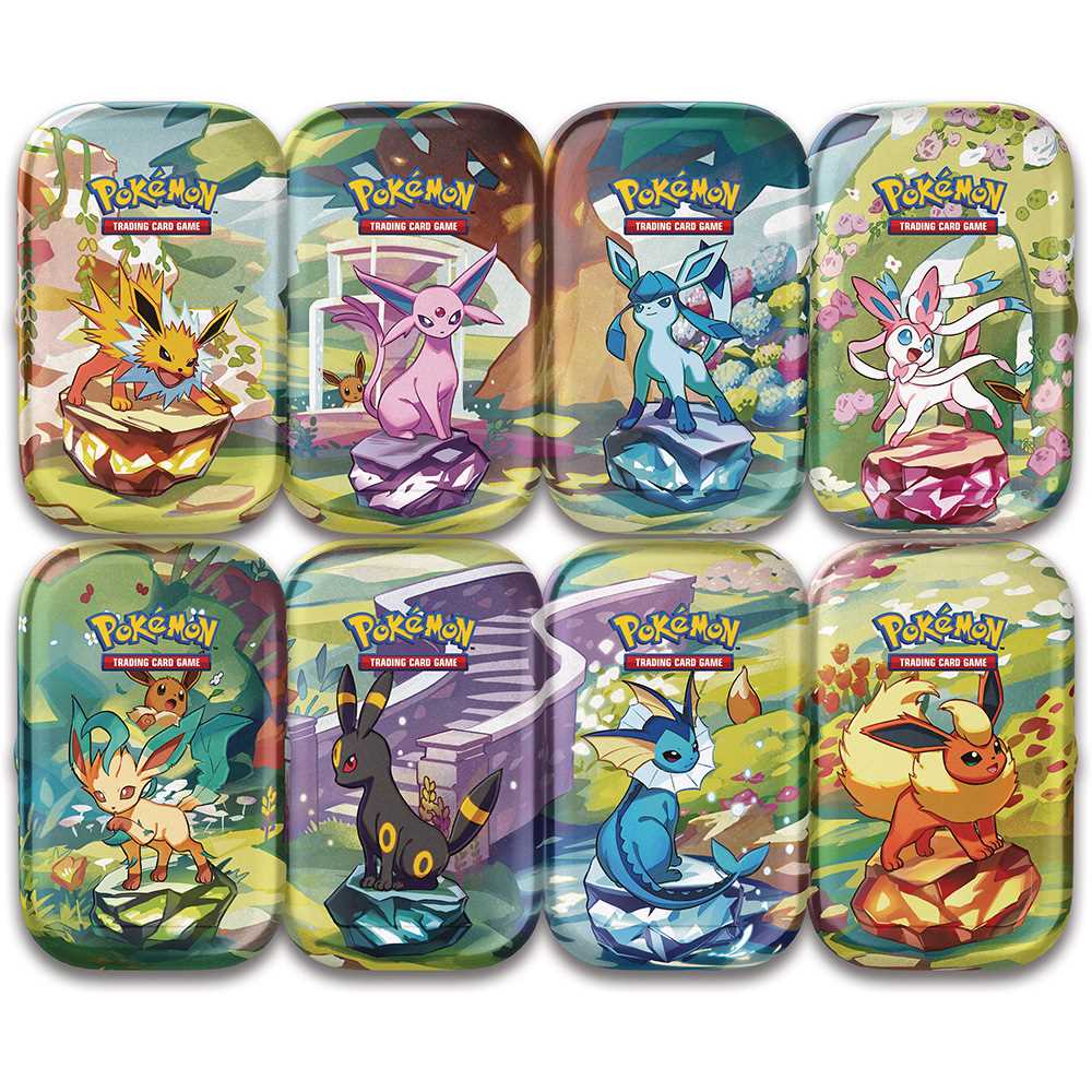 Prismatic Evolutions Mini Tins - Pokémon TCG (Scarlet & Violet 8.5)