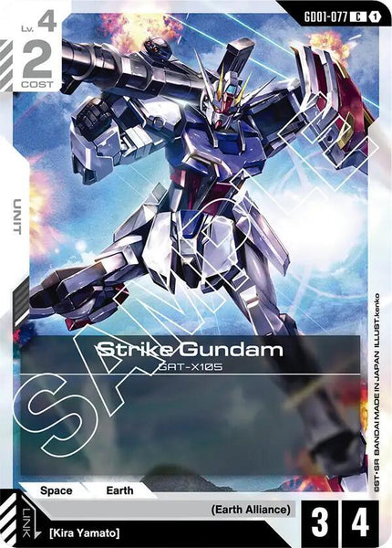 GD01-077 - Strike Gundam - Newtype Rising - Gundam Card Game
