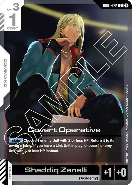 GD01-122 - Covert Operative - Newtype Rising - Gundam Card Game
