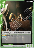 GD01-126 - Underground Desert Base - Newtype Rising - Gundam Card Game