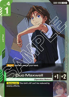 GD01-090 - Duo Maxwell - Newtype Rising - Gundam Card Game