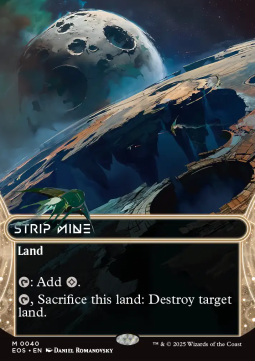 Strip Mine (V.1) - Magic: The Gathering - Stellar Sights