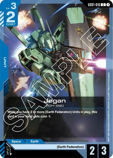 GD01-016 - Jegan - Newtype Rising - Gundam Card Game