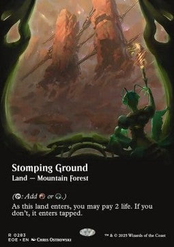 Stomping Ground (full art) - Magic: The Gathering - Edge of Eternities