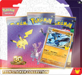 30th Celebration Tech Sticker Collection - Pokémon TCG - FORUDBESTILLING (ikke åben endnu)