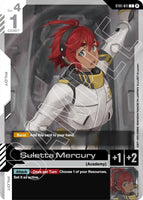 ST01-011 - Suletta Mercury - Heroic Beginnings - Gundam Card Game