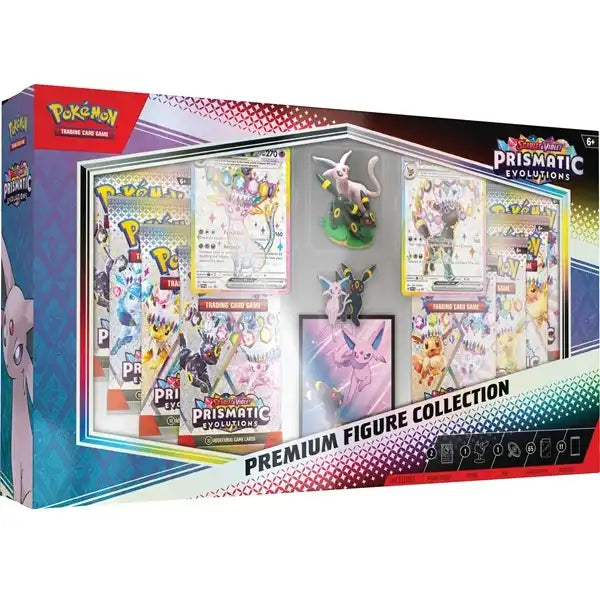 Prismatic Evolutions - Espeon ex & Umbreon ex Premium Figure Collection - Pokemon Scarlet & Violet FORUDBESTILLING ikke åben endnu