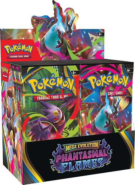 Phantasmal Flames Booster Box - Pokémon TCG - NYHED
