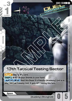 GD01-130 - 13th Tactical Testing Sector - Newtype Rising - Gundam Card Game