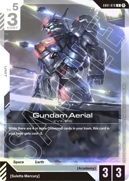 GD01-070 - Gundam Aerial - Newtype Rising - Gundam Card Game