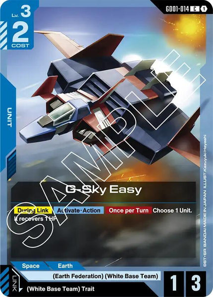 GD01-014 - G-Sky Easy - Newtype Rising - Gundam Card Game