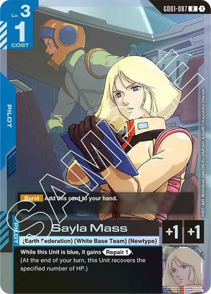 GD01-087 - Sayla Mass - Newtype Rising - Gundam Card Game