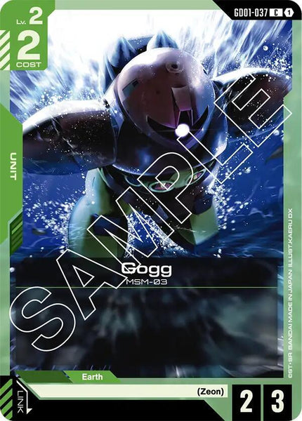 GD01-037 - Gogg - Newtype Rising - Gundam Card Game