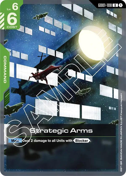 GD01-108 - Strategic Arms - Newtype Rising - Gundam Card Game