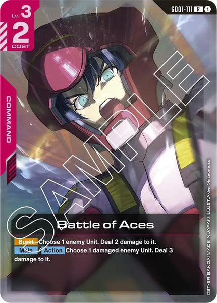 GD01-111 - Battle of Aces - Newtype Rising - Gundam Card Game