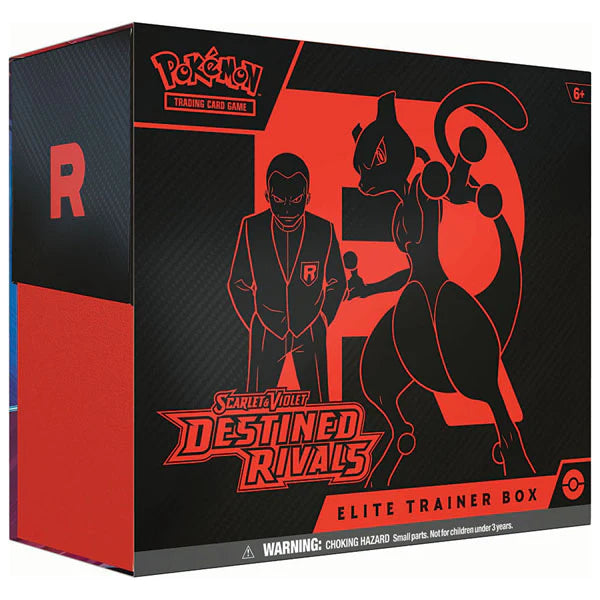 Destined Rival ETB 海外版, 新品未開封 1 BOX Pokémon TCG: Scarlet & Violet: Destined Rivals Elite Trainer Box