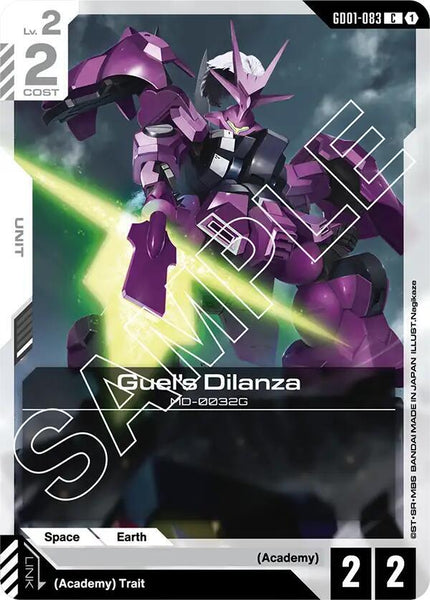 GD01-083 - Guel’s Dilanza - Newtype Rising - Gundam Card Game