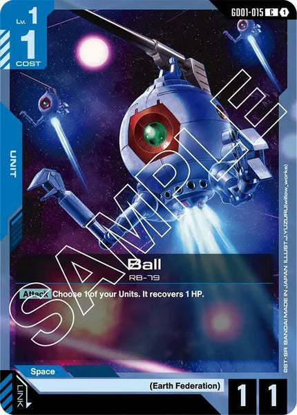 GD01-015 - Ball - Newtype Rising - Gundam Card Game