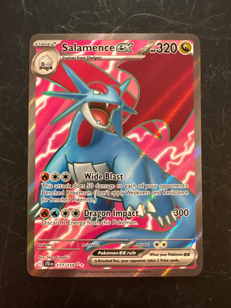Salamence ex (177/159) - Journey Together - Pokémon TCG