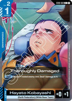 ST01-012 - Thoroughly Damaged - Heroic Beginnings - Gundam Card Game