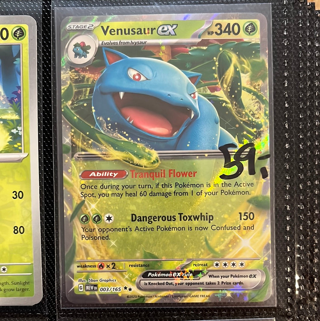 Venusaur ex - 003/165 - Pokemon ‘151’