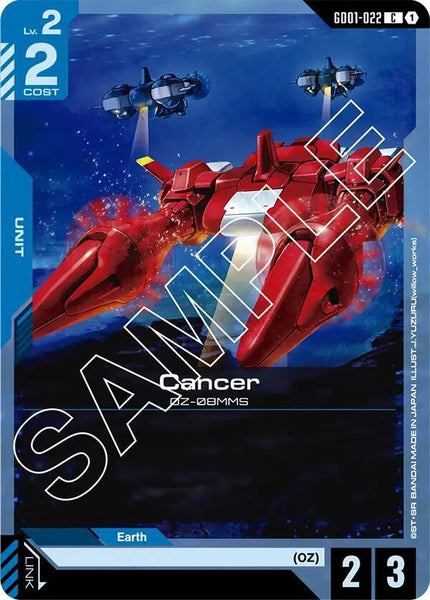 GD01-022 - Cancer - Newtype Rising - Gundam Card Game