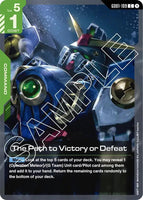 GD01-109 - The Path to Victory or Defeat - Newtype Rising - Gundam Card Game