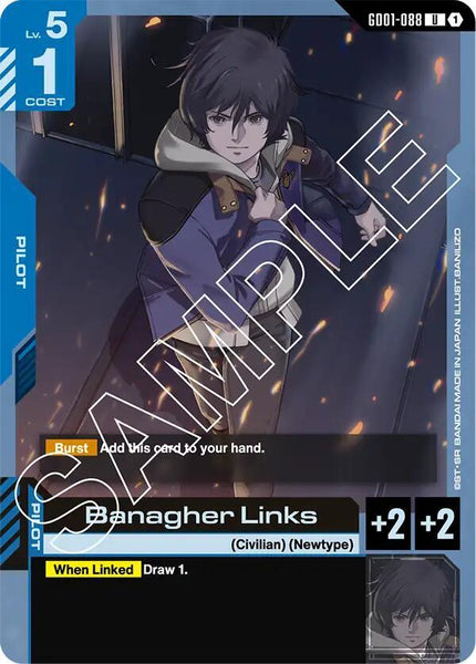 GD01-088 - Banagher Links - Newtype Rising - Gundam Card Game