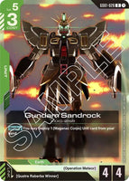 GD01-028 - Gundam Sandrock - Newtype Rising - Gundam Card Game