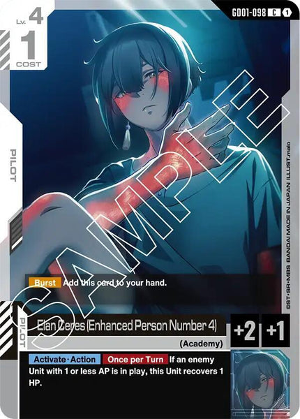 GD01-098 - Elan Ceres (Enhanced Person Number 4) - Newtype Rising - Gundam Card Game