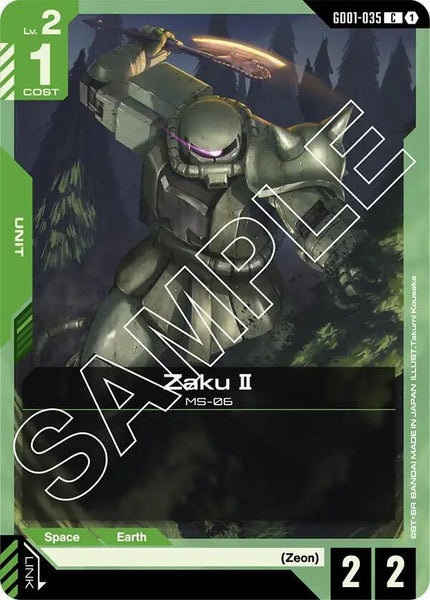 GD01-035 - Zaku II - Newtype Rising - Gundam Card Game