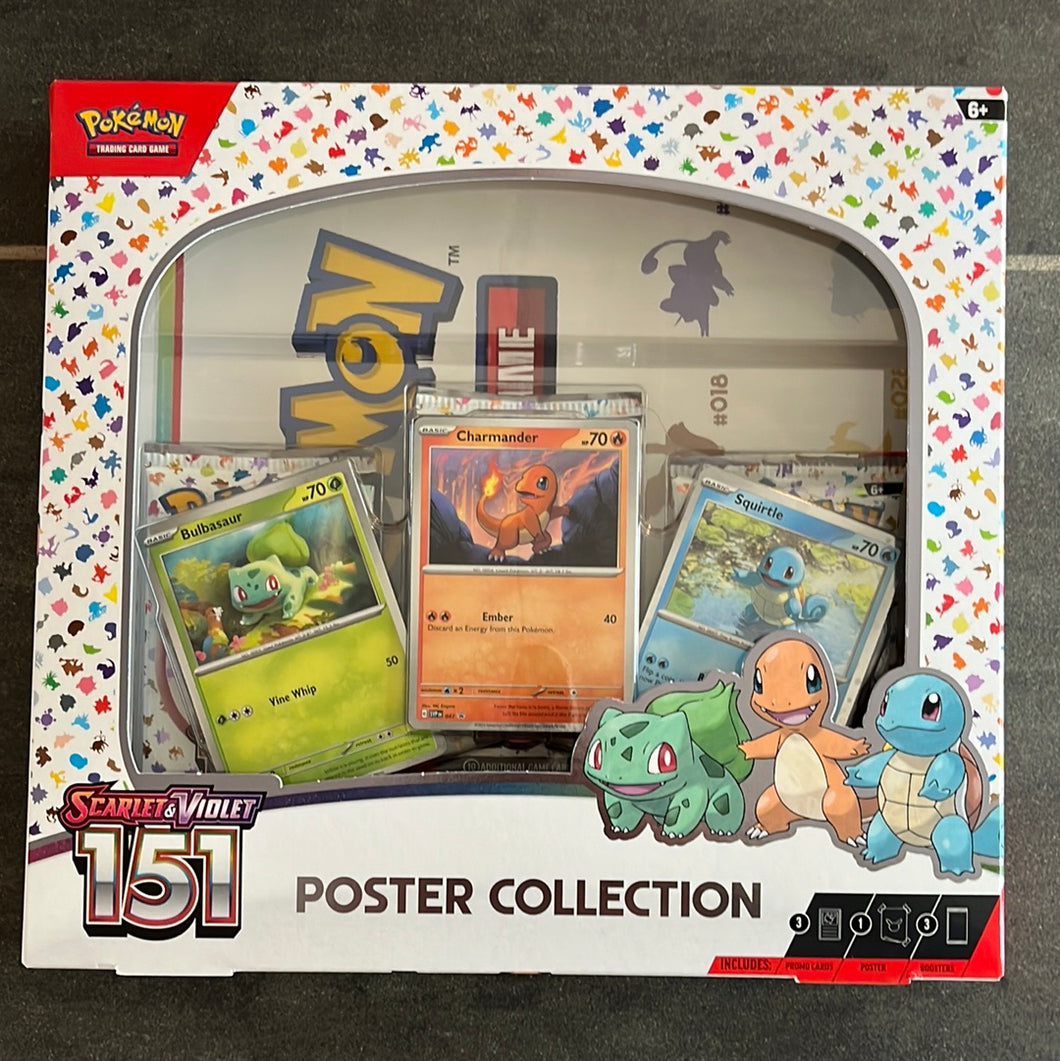 Pokémon TCG: Scarlet & Violet-151 Poster Collection