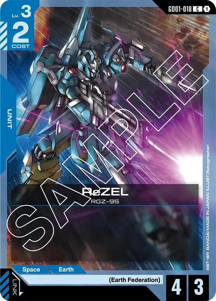 GD01-018 - ReZEL - Newtype Rising - Gundam Card Game