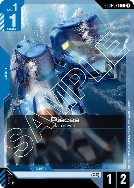 GD01-021 - Pisces - Newtype Rising - Gundam Card Game
