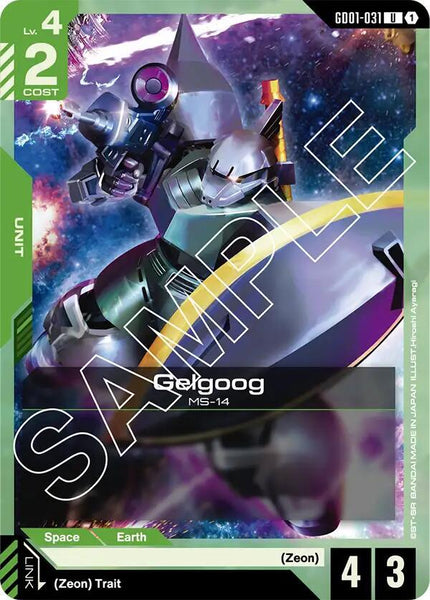 GD01-031 - Gelgoog - Newtype Rising - Gundam Card Game