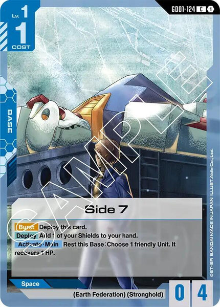 GD01-124 - Side 7 - Newtype Rising - Gundam Card Game