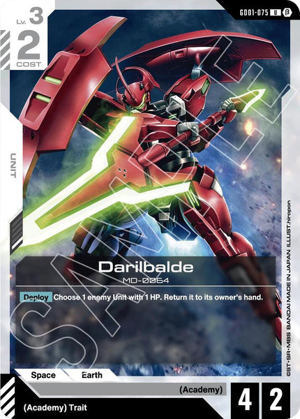 GD01-075 - Darilbalde - Newtype Rising - Gundam Card Game